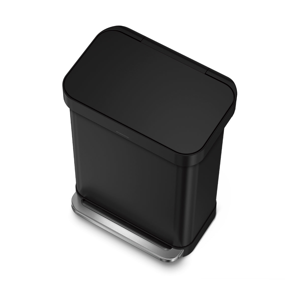 55L Rectangular Step Can with Liner Pocket + Bonus 4.5L Step Can